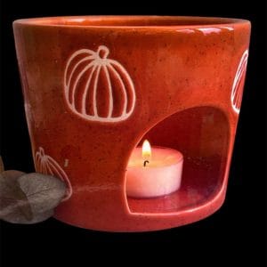 Burnt Orange Wax Burner